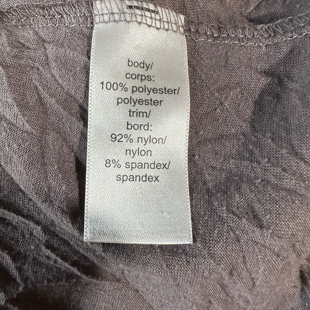 Maurices Womens Lace Trim Y2K Cami Tank Top Size L Forest Fairy Crinkle Preppy‎ - Picture 7 of 9